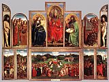 The Ghent Altarpiece (wings open) by Jan van Eyck